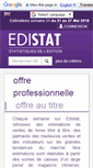Mobile Screenshot of edistat.com