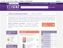 Tablet Screenshot of edistat.com